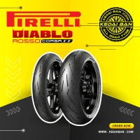 Ban Pirelli Diablo Rosso Corsa 2 TL 100/80-17